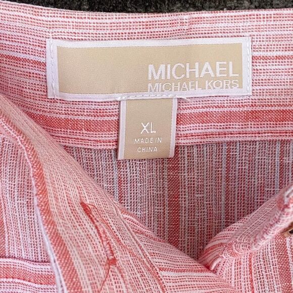 NWT Michael Kors Pink Knee Length Skirt - Picture 4 of 12